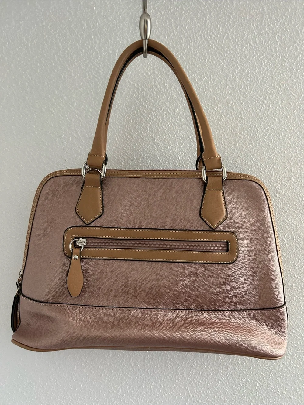 Giani Bernini Rose Gold Satchel